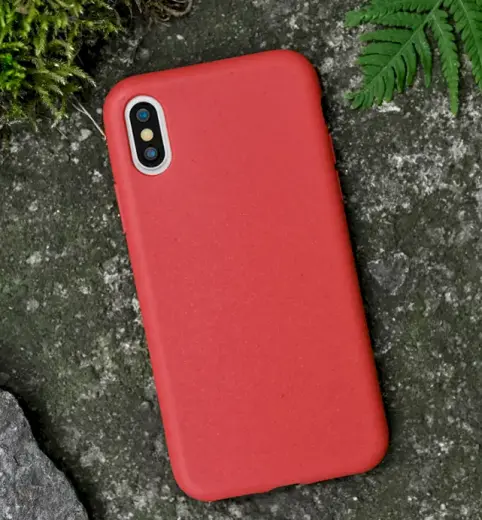 Forever Bioio bioloģiski sadalams aizsargapvalks Apple iPhone 12 | 12 Pro sarkans Foto 3