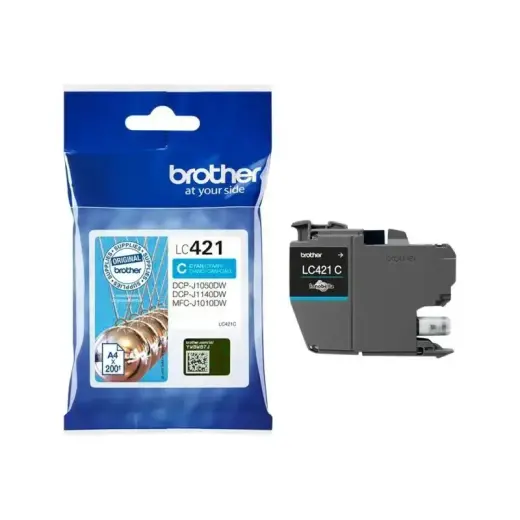 Brother Ink LC421 Cyan (LC421C) Photo