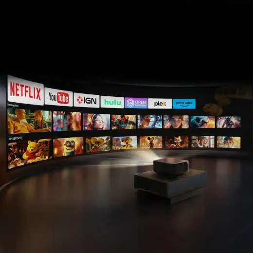 Yaber K3 Pro LCD FullHD 1080p Multimedia Projector with JBL Speakers and Subwoofer - Black Foto 24