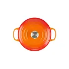 Le Creuset Чугунная кастрюля круглая Ø26см / 5,3л оранжевая Фото num