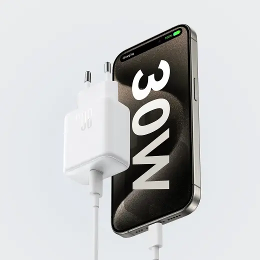 Joyroom JR-TCF24 зарядное устройство | 30W | PD, QC | USB-C | белое Фото num