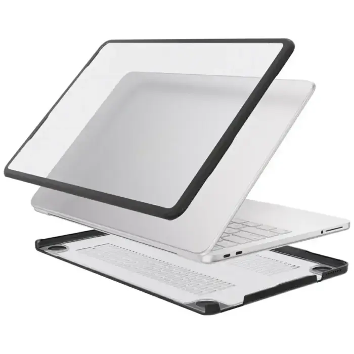 4smarts protective case for Apple MacBook Neo black frame