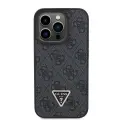 Guess GUHCP15LP4TDSCPK iPhone 15 Pro 6.1" black hardcase Crossbody 4G Metal Logo Foto 3