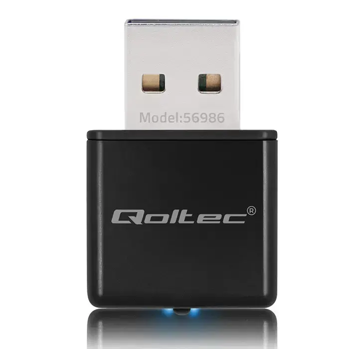 Qoltec Wireless Ultra High Speed Mini Adapter NANO WiFi | Standard N | USB 2.0 | 300Mbps Foto 7