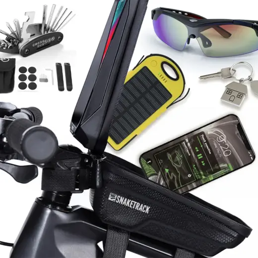 Snake Track bike frame bag Фото num