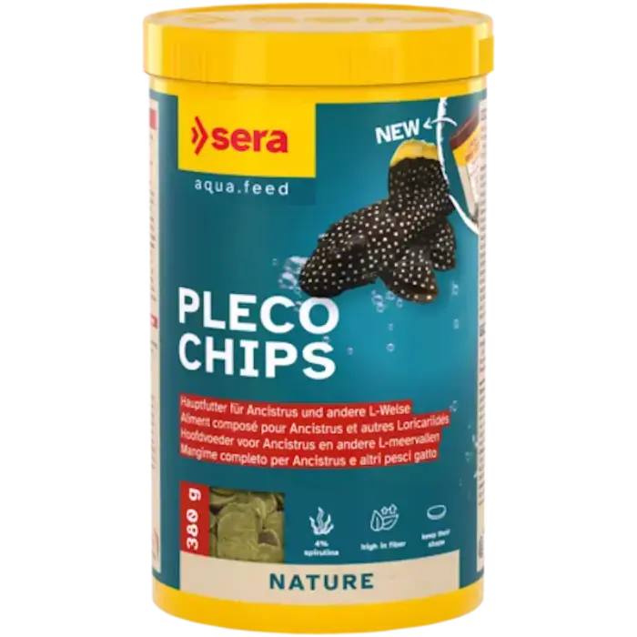 Barība zivīm - Sera Pleco Chips 1.000 ml (380g)
