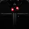 Rockbros Q1 rear bicycle light 7 colors LED micro USB - black Photo