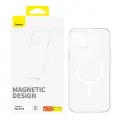 Magnetic Phone Case for iP 13 Baseus OS-Lucent Series (Clear) Photo