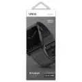 UNIQ pasek Straden Apple Watch Series 4|5|6|7|8|SE|SE2|Ultra 42|44|45mm. Leather Hybrid Strap grey|szary Foto 3