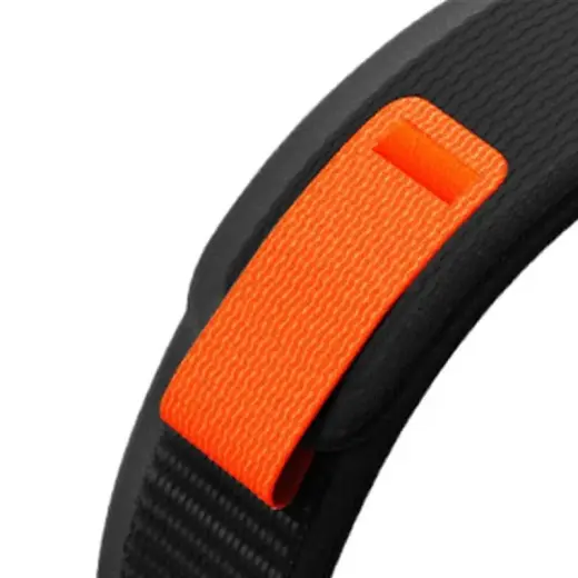 Tech-Protect Nylon Strap for Garmin Fenix ââ5|6|6 Pro|7 - Black|Orange Фото num