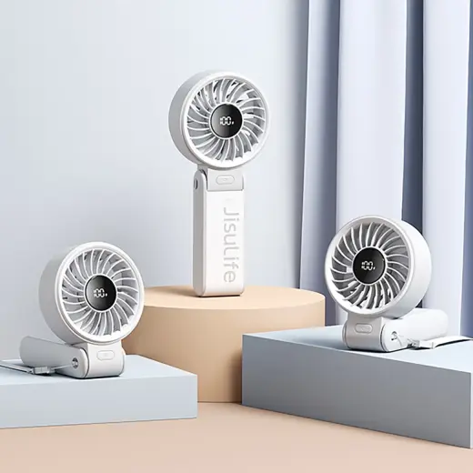Jisulife Handheld Fan Life7 5000mAh Portable USB Fan - Gray Foto 15