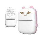 HURC9 Bluetooth Thermal Printer Mini Kitty with App - Pink Foto 1