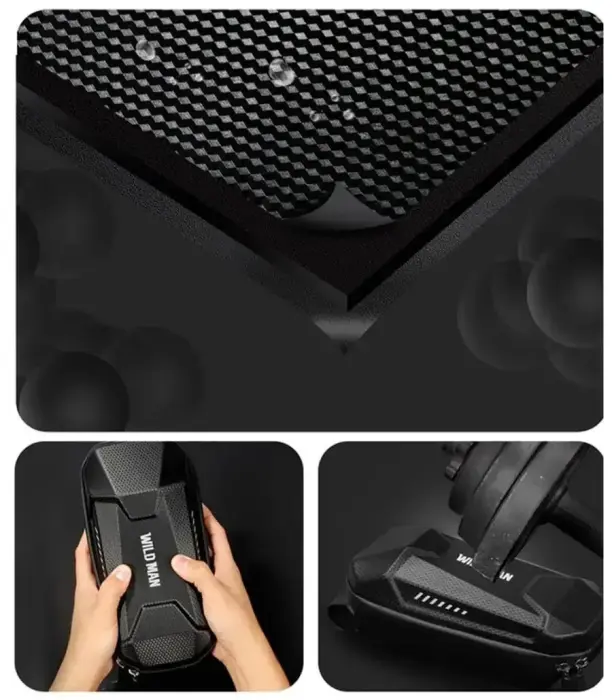 WILDMAN traveling bag for scooter waterproof 2L ES8 black Photo