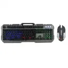 Rebeltec wired set: LED keyboard + mouse for INTERCEPTOR players — Foto 1