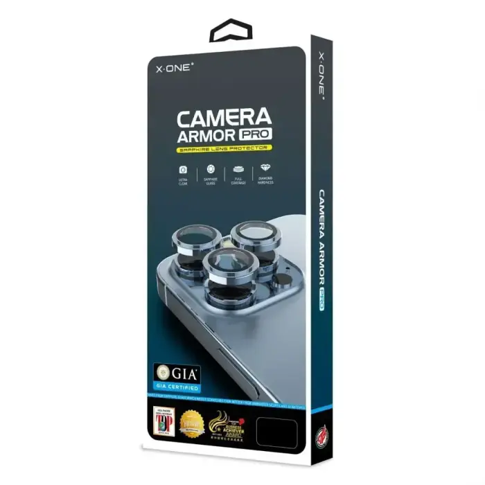 X-ONE Sapphire Camera Armor - for Samsung Galaxy S26 Ultra - silver Фото num