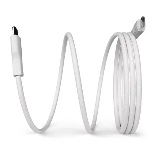 Puro Magnetic data transfer and charging cable | USB-C to USB-C | 60W | 1m | white Photo