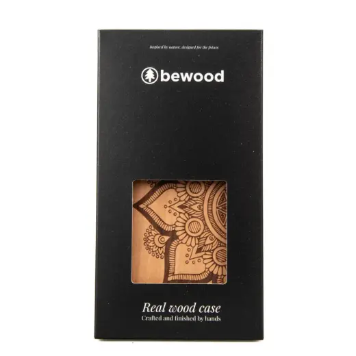 Bewood case for iPhone 15 Plus 6,7" Mandala Applewood Foto 5