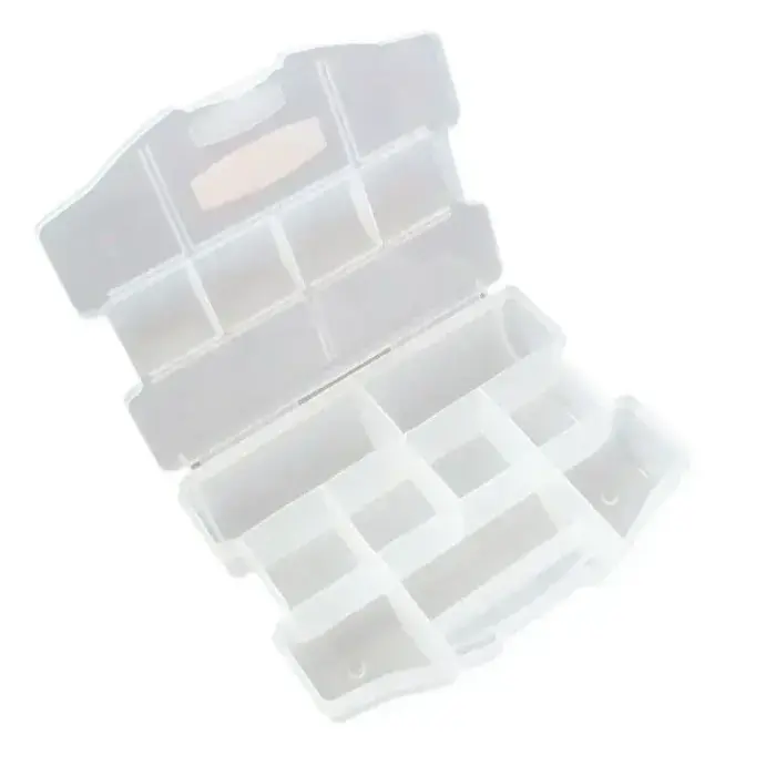 Коробка для мелочей с 9 отделениями 25x18,6x5,2см Фото num