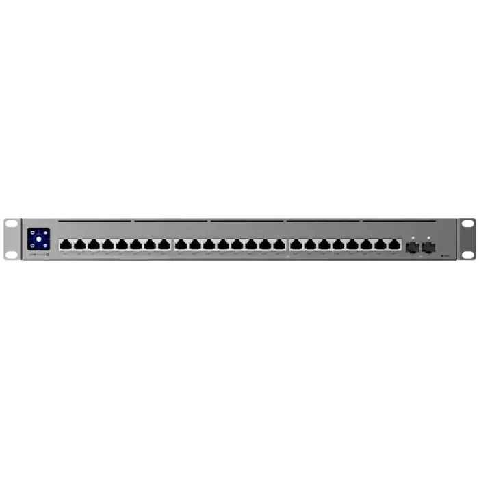 Ubiquiti USW-PRO-XG-24-EU Layer 3 Etherlighting 16x 10 GbE, 8x 2.5 GbE, and 2x 25G SFP28 ports