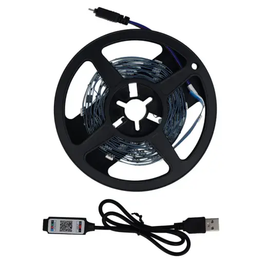 Taśma LED RGB 3 metry + aplikacja na telefon Foto 5