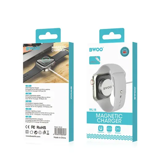 BWOO 5W wireless magnetic charger WL-18 for Apple Watch Photo
