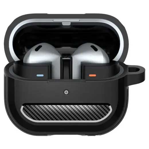 Spigen Rugged Armor Samsung Galaxy Buds 3 | 3 Pro Case - Black Photo