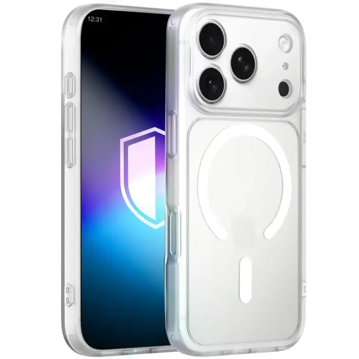 3mk Misty MagCase maciņš ar MagSafe atbalstu telefonam iPhone 17 Pro | iPhone 18 Pro balts