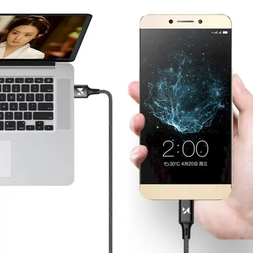 Wozinsky WUC-L1B data transfer and charging cable | USB-A to Lightning | 12W | 1m | black Photo