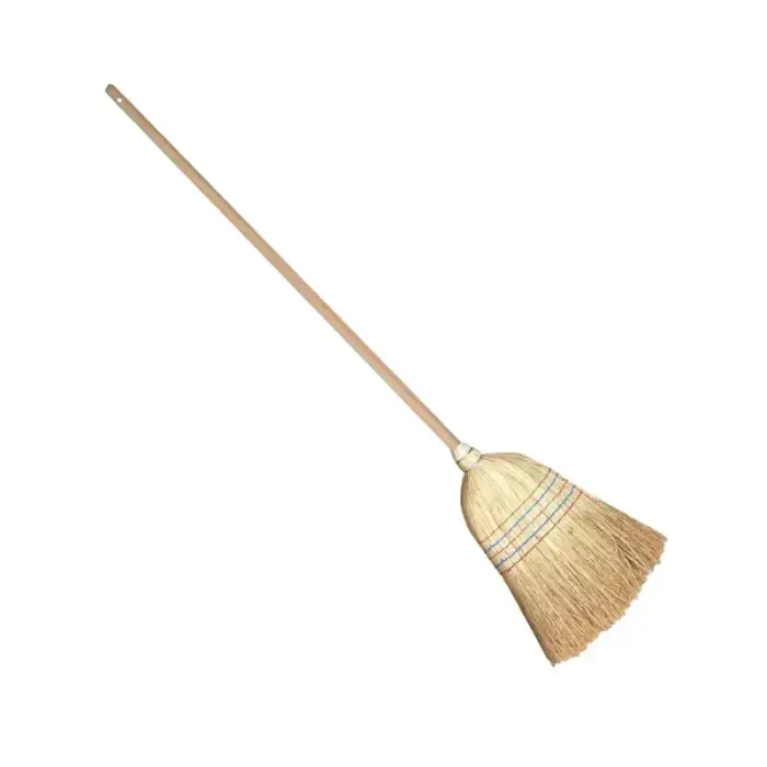 Universal broom with wooden handle Sorgo