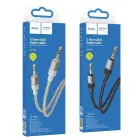 Cable AUX Jack 3,5 mm (male) to Jack 3,5 mm (male) Hoco 1 m UPA32 gold Photo