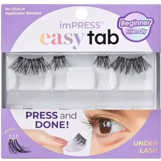 KISS, Ciglia Finte, - ImPRESS Easy Tab 03 False Eyelashes (Ciglia Artificiali) Foto 4