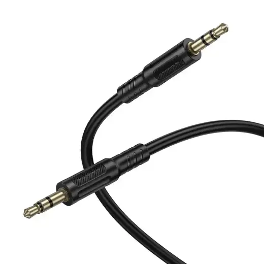 Borofone Cable AUX BL25 Nice - jack 3,5mm to jack 3,5mm - 1 metre black Photo