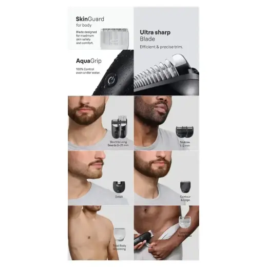 Braun Series 5 AIO5540 All-in-One 9 in 1 Grooming Kit Foto 5