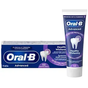 Oral B Advanced Healthy Whitening Toothpaste - Zubní pasta 75ml