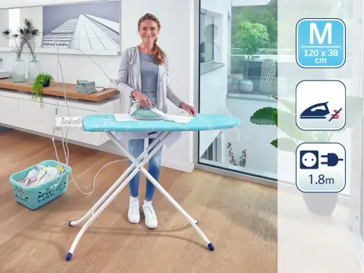 LEIFHEIT Gludināmais dēlis Air Board M Compact Plus 120x38cm Foto 5