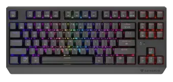 Klaviatūra Genesis Thor 230 TKL Outemu Silent Lemon Photo