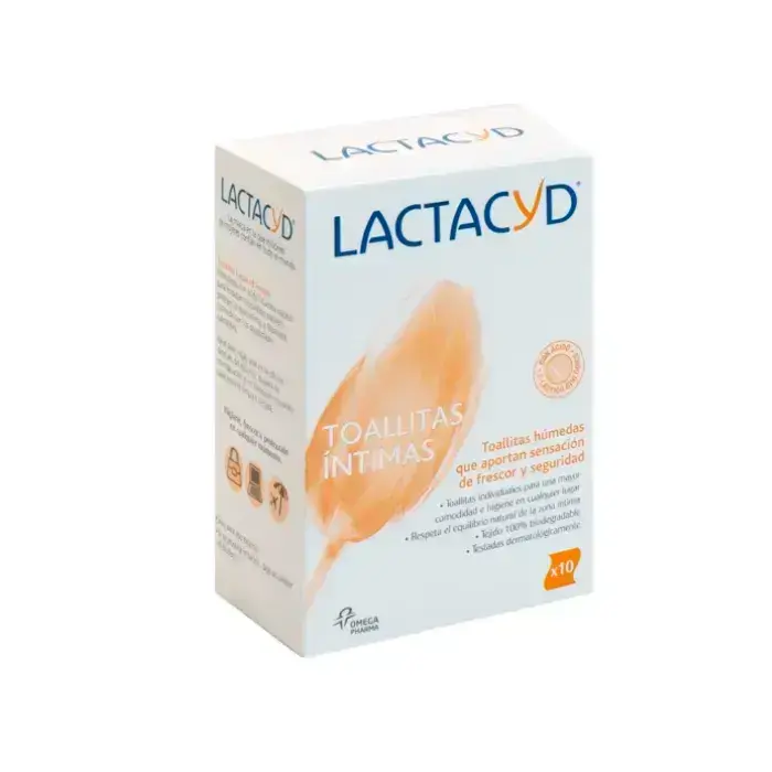 Lactacyd Intimate Wipes 10 Units