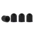 Plastic Black Valve cap 4pcs. — Photo 1
