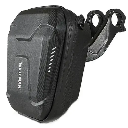 Etui|uchwyt na rower WILDMAN E8 sakwa na ramę czarna|black Foto 2