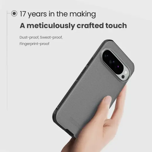 Nillkin Super Frosted PRO Back Cover for Google Pixel 10|10 Pro Transparent Black Foto 2