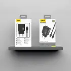 Dudao A27CEU PD 25W GaN SB-C Wall Charger with USB-C Cable - Black Foto 2