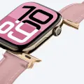 AmazingThing Class Band Leather Strap for Apple Watch 45 | 46 | 49 mm - Pink Фото num