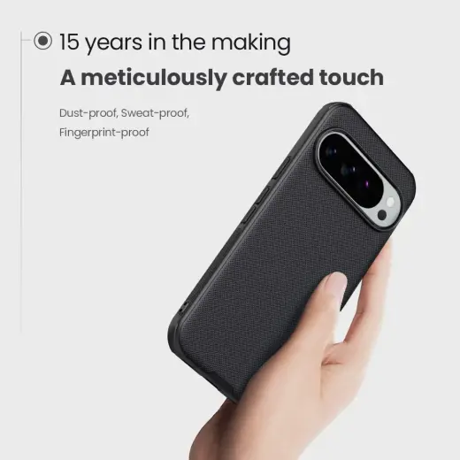 Nillkin Super Frosted PRO Magnetic Back Cover for Google Pixel 10|10 Pro Black Photo