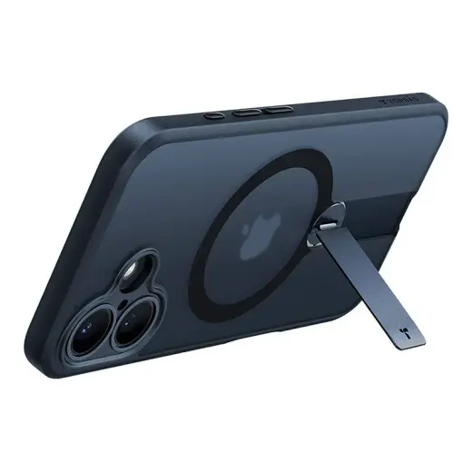 Torras Pstand Spin Case for iPhone 16 (Black) Photo