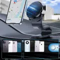 Wozinsky WCZ2Y2S Magnetic Car Holder with 15W MagSafe Inductive Charger for Car Cockpit - Black Фото num