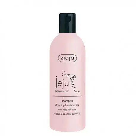 Ziaja Jeju Moisturizing Cleansing Shampoo (All Hair Types) - 300ml