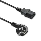 Qoltec Power cable IEC C13/SCHUKO | 3x0.75mm² | 1.4m — Foto 1
