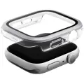 Uniq Voute Tempered Glass Case for Apple Watch 10 42 mm - Silver Фото num