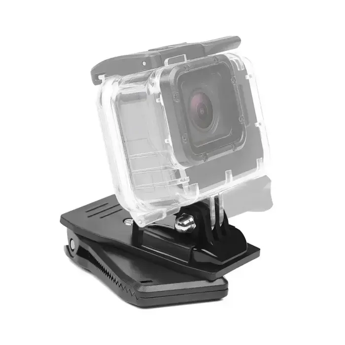Holder with clip for mounting for GoPro Foto 4