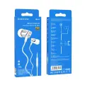 Borofone Earphones BM66 New Sound with microphone silver Foto 5
